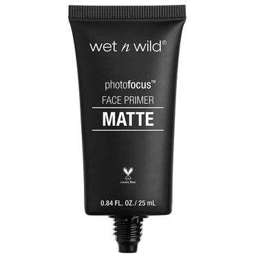 Wet n Wild, Photo Focus Face Primer - Matte, Face Primer with Mattifying Effect, Pore Minimizer and Wrinkle-filler, Anti-caking and Brightening Formula with Silky Texture